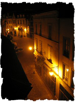 Vue du 3e �tage (batiment n�6) de la rue Fecauderie